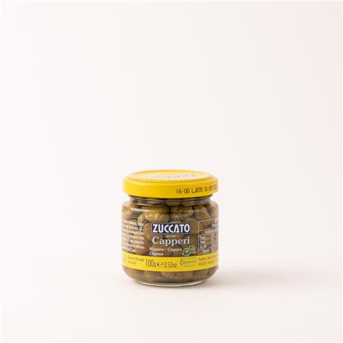 ZUCCATO CAPERS IN WINE VINEGAR 100GM