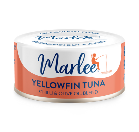 MARLEE - YELLOWFIN TUNA - CHILLI & OLIVE OIL BLEND 95G