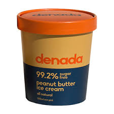 DENADA - PEANUT BUTTER (SUGAR FREE) ICE CREAM