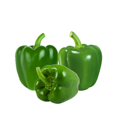 GREEN CAPSICUMS (PER UNIT)