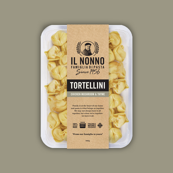 IL NONNO - CHICKEN, MUSHROOM & THYME TORTELLINI 500G