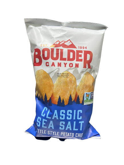 BOULDER - CLASSIC SEA SALT POTATO CHIPS