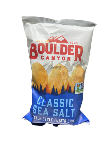 BOULDER - CLASSIC SEA SALT POTATO CHIPS