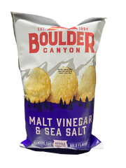 BOULDER - MALT VINEGAR & SEA SALT POTATO CHIPS