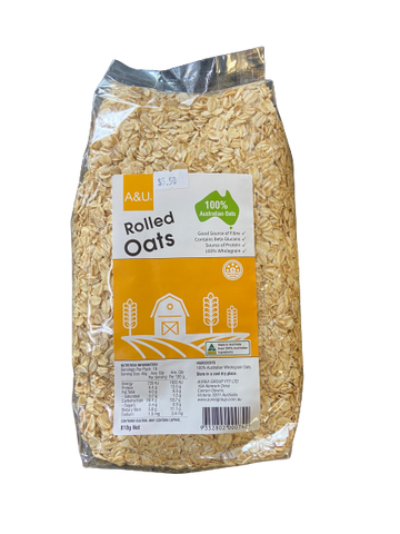 A & U - ROLLED OATS 810g