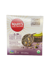 MARY'S GONE CRACKERS - SUPER SEED SEAWEED & BLACK SESAME