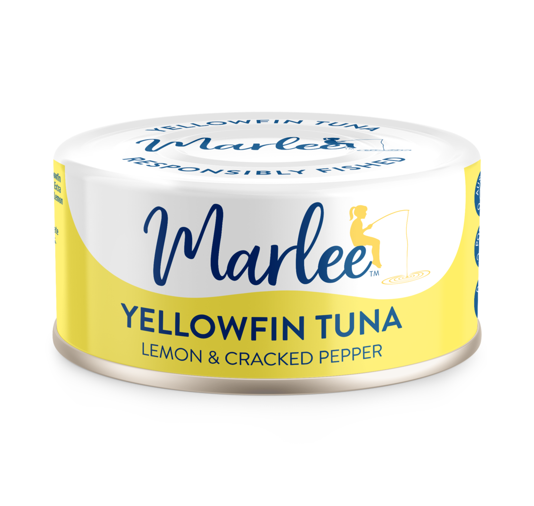 MARLEE - YELLOWFIN TUNA - LEMON & CRACKED PEPPER 95G