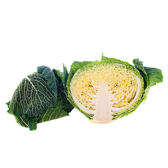 SAVOY CABBAGE HALF