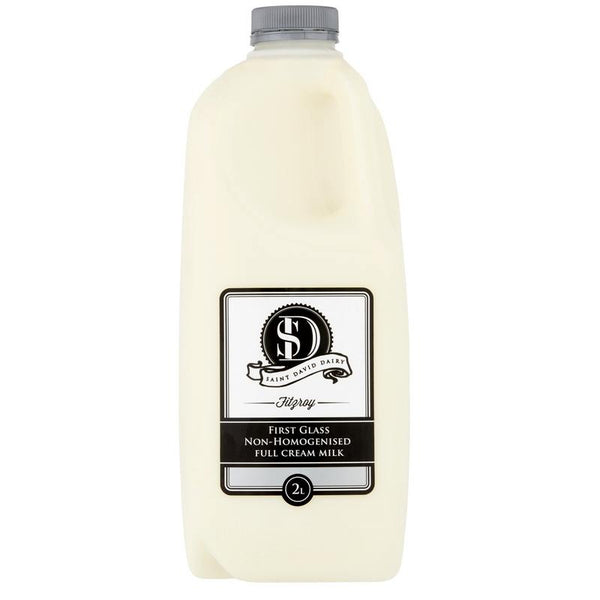 ST DAVID'S DAIRY - NON HOMOGENISED MILK 2L