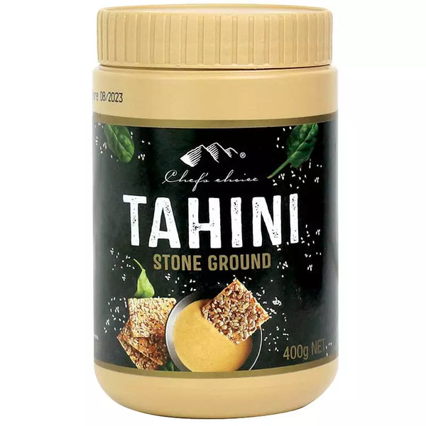 CHEF'S CHOICE STONE GROUND TAHINI 400GM
