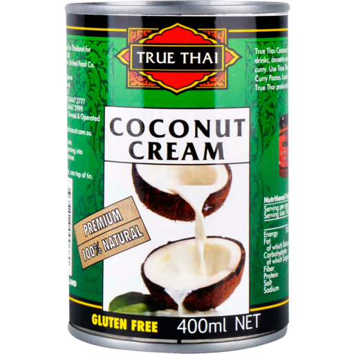 TRUE THAI - COCONUT CREAM 400ML